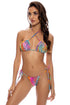 Luli Fama Wild Waters Multiway Scrunched Cup Bandeau
